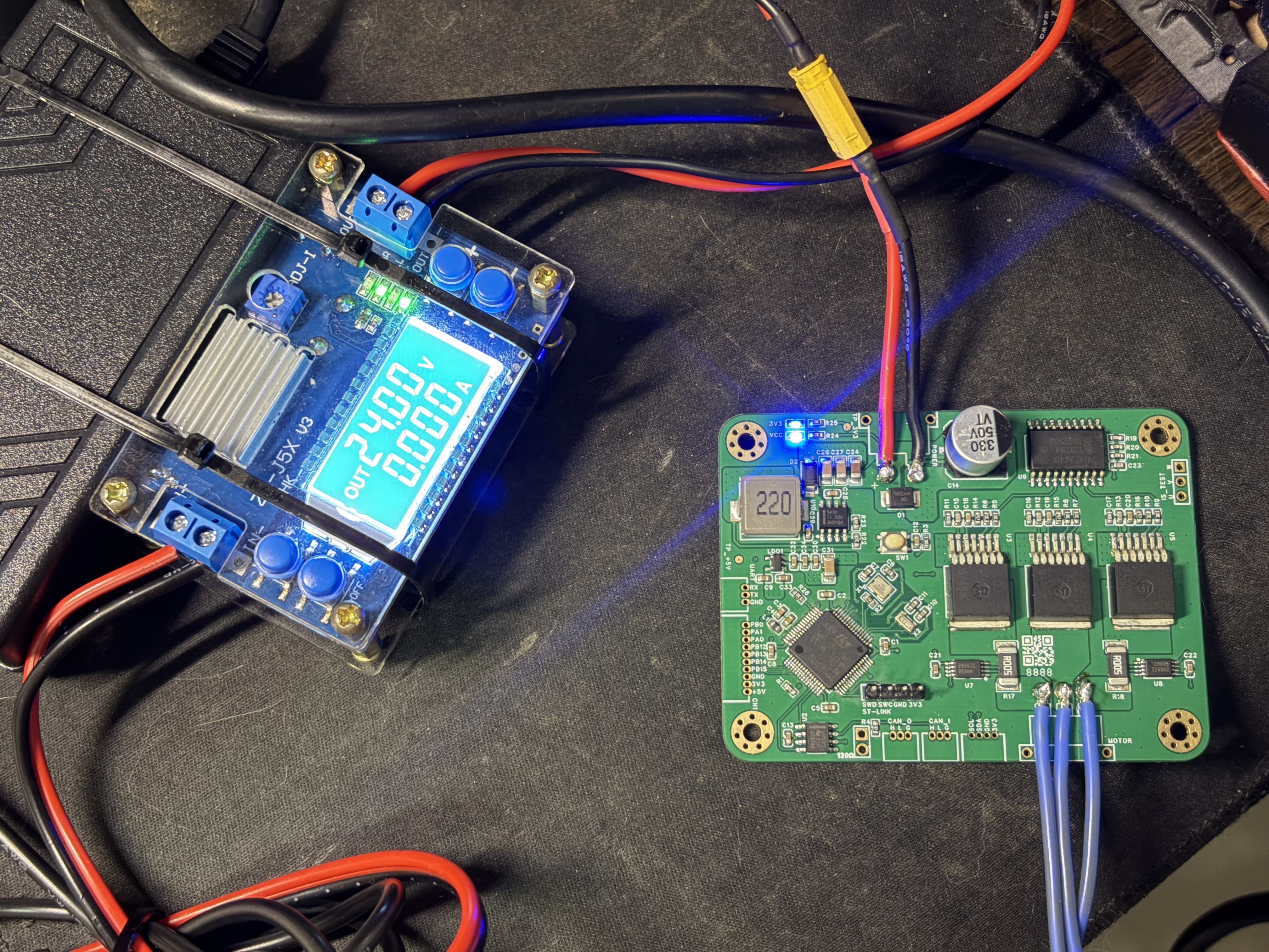 Driver running at 24V