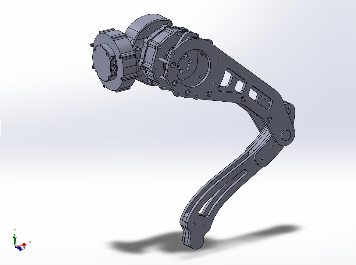 Quadruped leg
